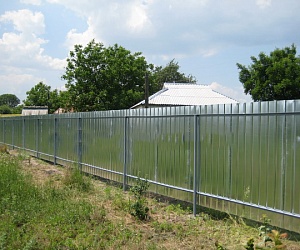 Забор из профнастила Пригородный
