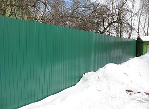 Забор из профлиста Первомайское
