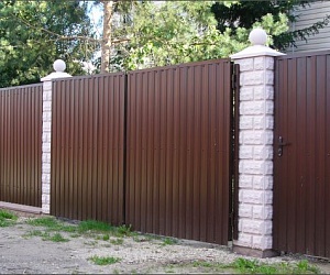 Забор из профнастила Мошкино