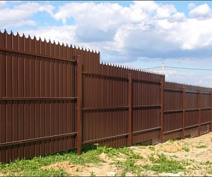 Забор из профнастила Черкасово