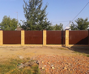 Забор из профнастила Тарасово